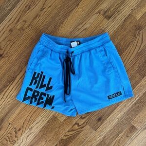 Kill Crew Blue Athletic Shorts